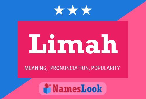 ملصق اسم Limah