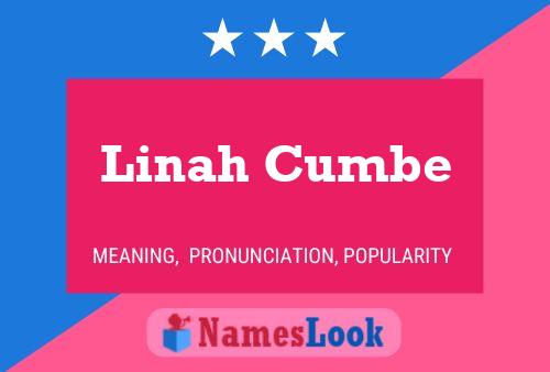 ملصق اسم Linah Cumbe