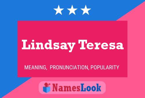 ملصق اسم Lindsay Teresa