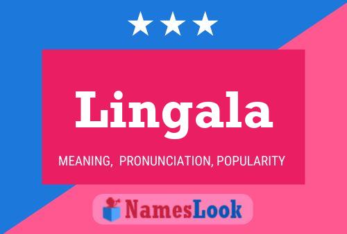 ملصق اسم Lingala