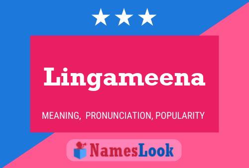 ملصق اسم Lingameena