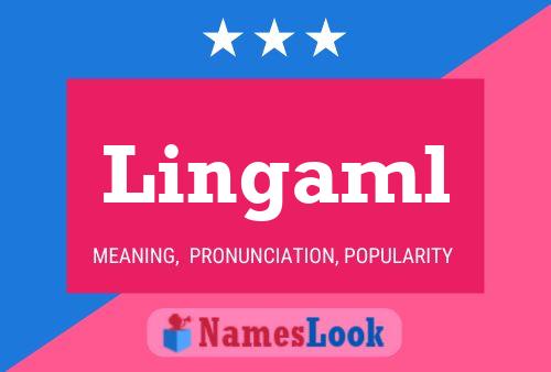 ملصق اسم Lingaml