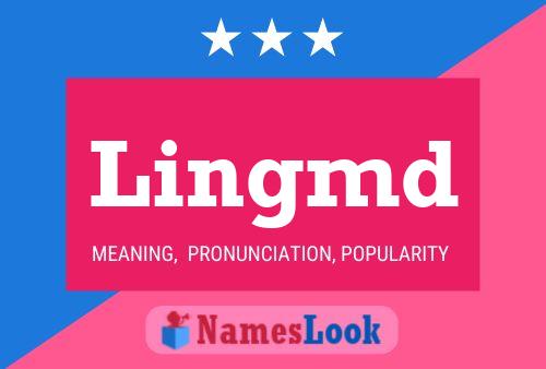 ملصق اسم Lingmd