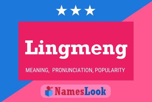 ملصق اسم Lingmeng