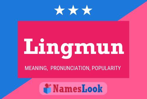 ملصق اسم Lingmun