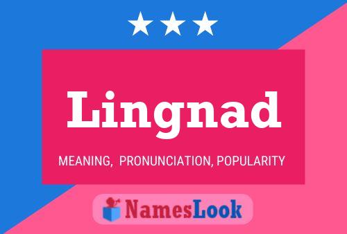 ملصق اسم Lingnad