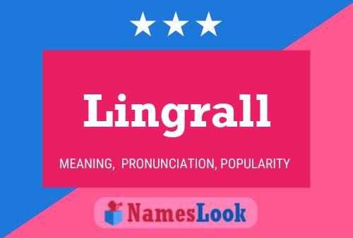 ملصق اسم Lingrall