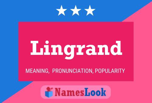 ملصق اسم Lingrand