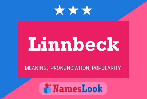 ملصق اسم Linnbeck