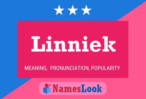 ملصق اسم Linniek