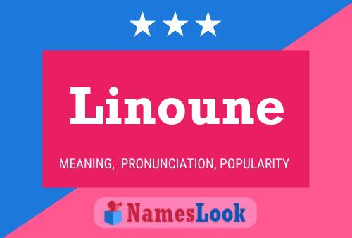 ملصق اسم Linoune