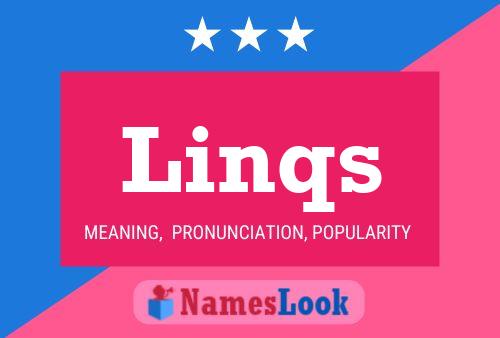 ملصق اسم Linqs