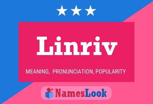 ملصق اسم Linriv