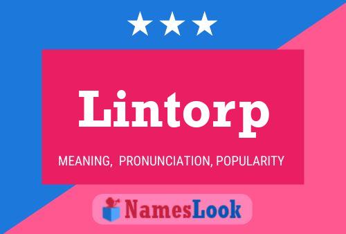 ملصق اسم Lintorp