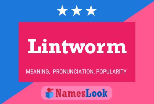 ملصق اسم Lintworm