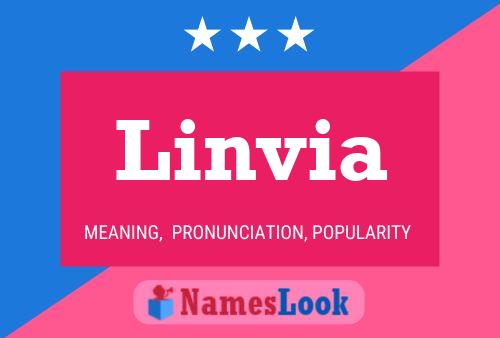 ملصق اسم Linvia