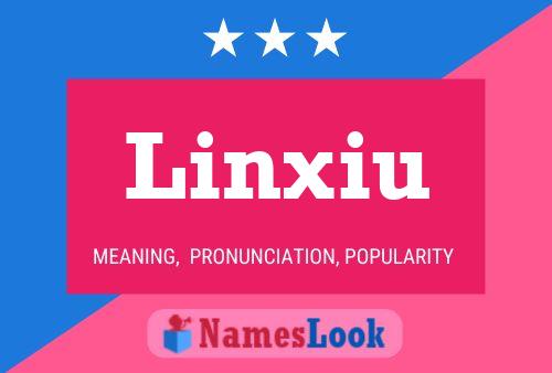 ملصق اسم Linxiu