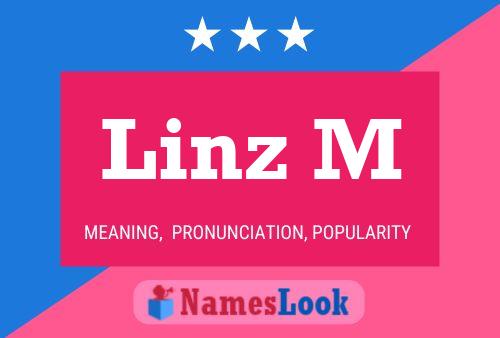 ملصق اسم Linz M