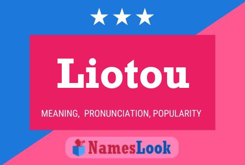 ملصق اسم Liotou