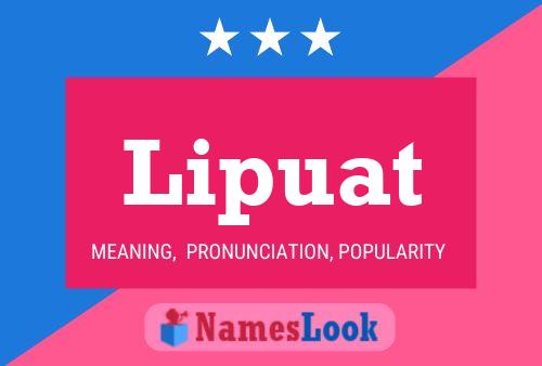 ملصق اسم Lipuat