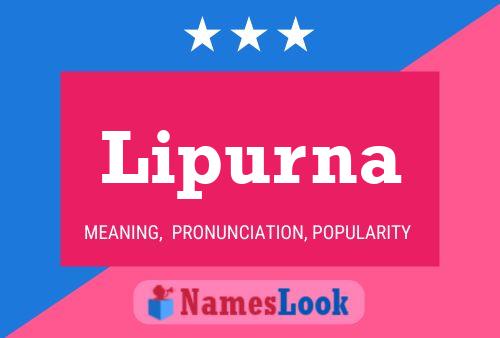 ملصق اسم Lipurna