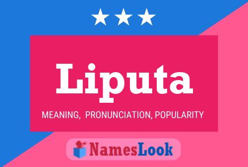 ملصق اسم Liputa