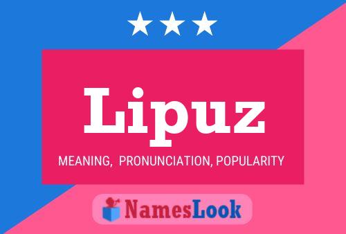 ملصق اسم Lipuz