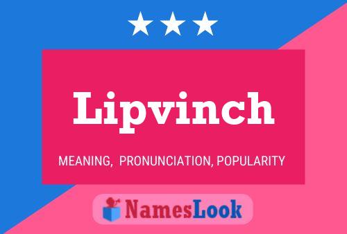 ملصق اسم Lipvinch