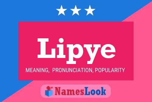 ملصق اسم Lipye