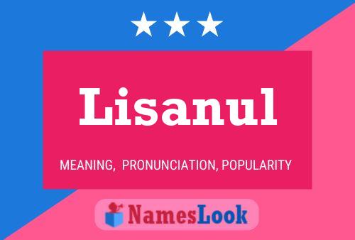 ملصق اسم Lisanul