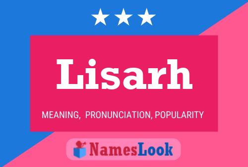 ملصق اسم Lisarh