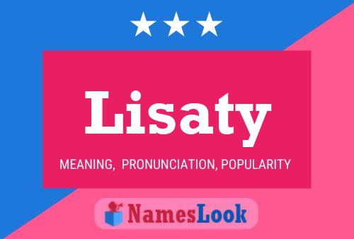 ملصق اسم Lisaty