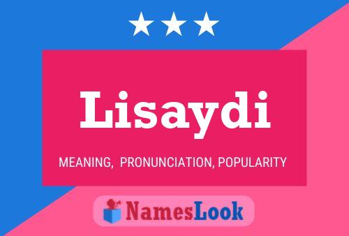 ملصق اسم Lisaydi