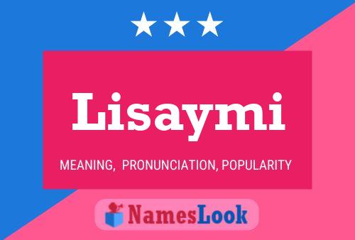 ملصق اسم Lisaymi