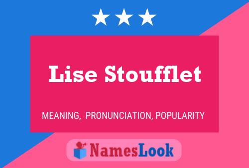 ملصق اسم Lise Stoufflet