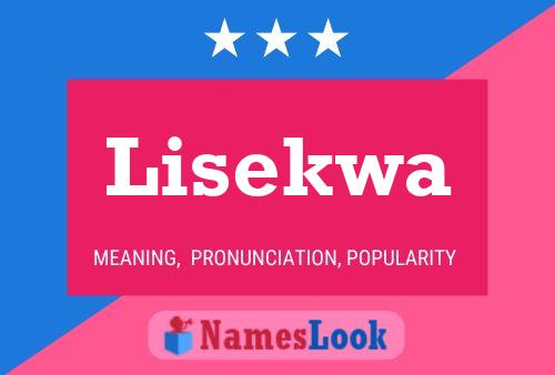 ملصق اسم Lisekwa