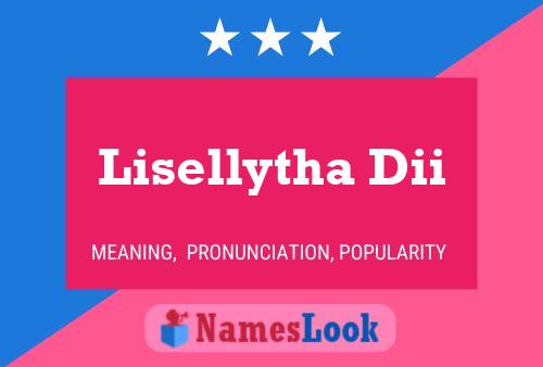 ملصق اسم Lisellytha Dii