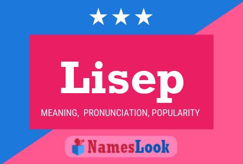 ملصق اسم Lisep