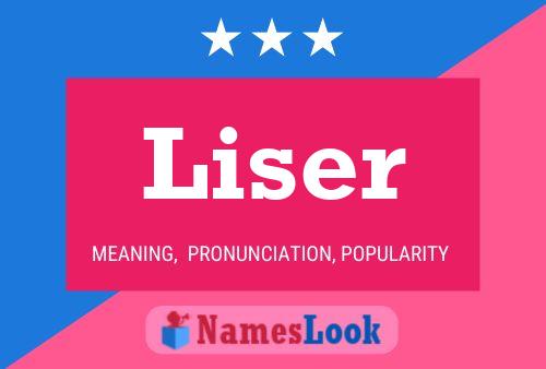 ملصق اسم Liser