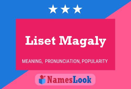 ملصق اسم Liset Magaly