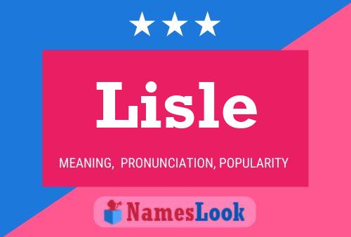 ملصق اسم Lisle