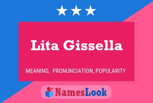 ملصق اسم Lita Gissella