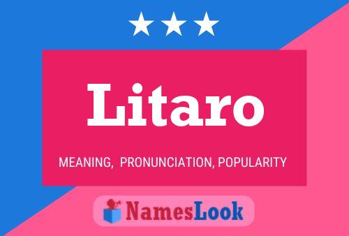 ملصق اسم Litaro