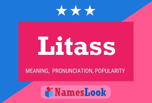 ملصق اسم Litass