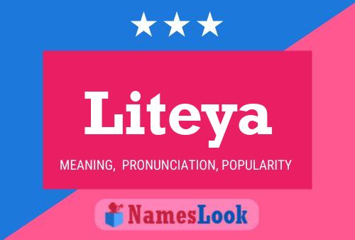 ملصق اسم Liteya