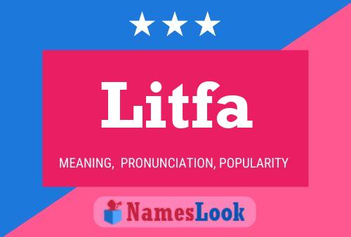 ملصق اسم Litfa