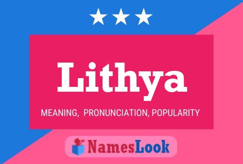 ملصق اسم Lithya