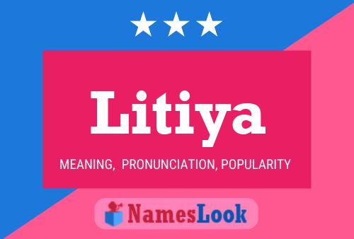 ملصق اسم Litiya