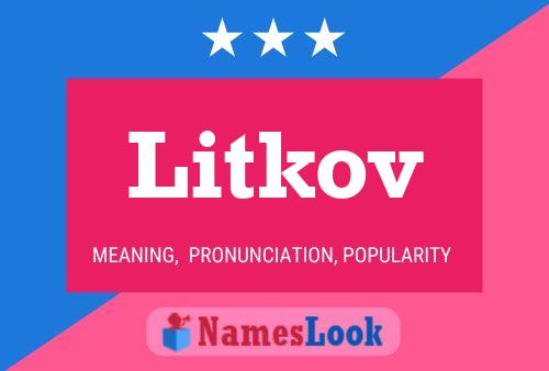 ملصق اسم Litkov