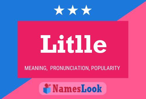 ملصق اسم Litlle